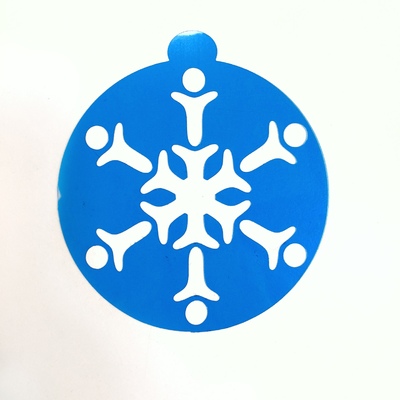 Трафарет Снежинка