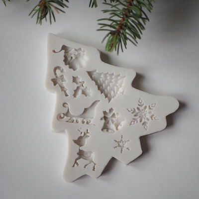 Силиконовый молд Новогодний