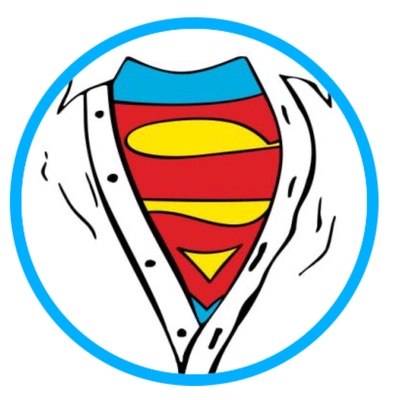 Наклейки Супермен, 24 шт