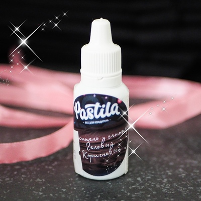 Краситель - глиттер гелевый Коричневый, 20 гр