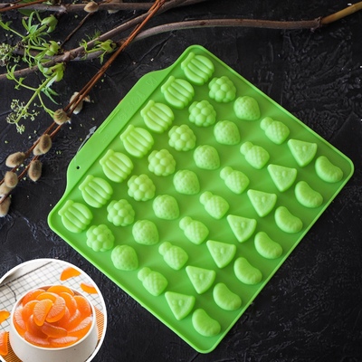 Форма для мармелада, шоколада и льда Фрукты