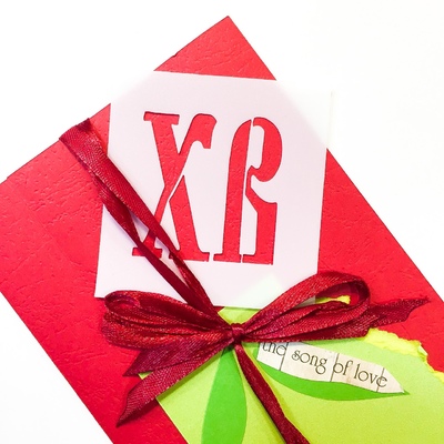 Трафарет ХВ 8*7,5 см