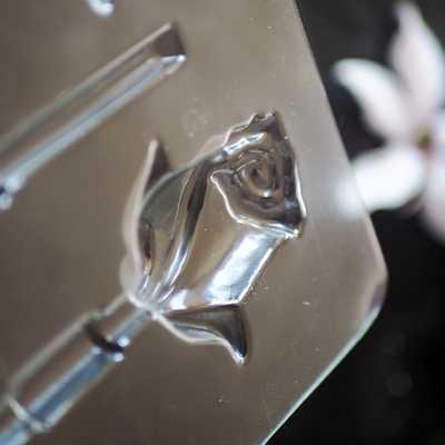 Форма пластиковая для шоколада Розы