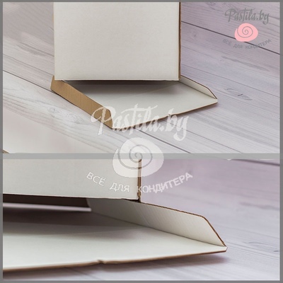 Коробка для торта 60*40*21 см (съёмная крышка)