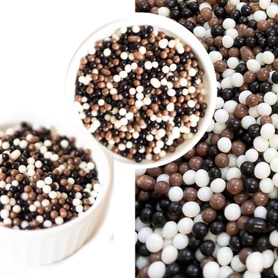 Шарики в глазури (бел/корич/черн), 50 г