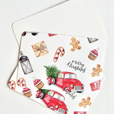 Шильдик-Открытка Машинки