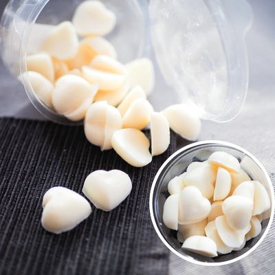 Глазурь кондитерская Сердца белые 50 гр