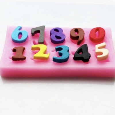 Силиконовый молд Цифры 60*33 мм