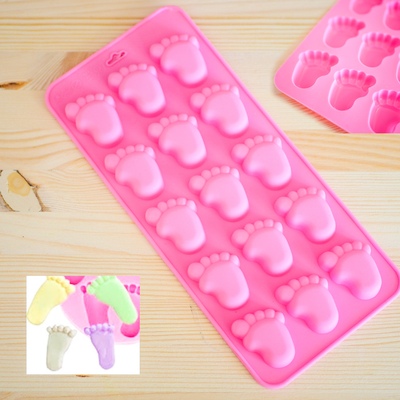 Форма силиконовая Ножки, 15 ячеек