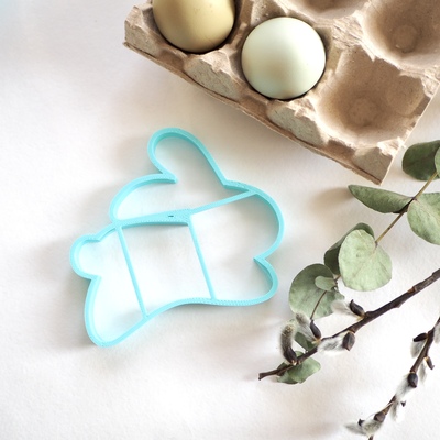 Вырубка Кролик прыг-скок, 11х10 см