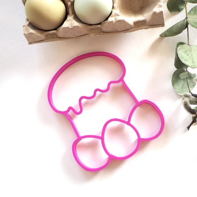 Вырубка Кулич пасхальный, 12.5х11 см