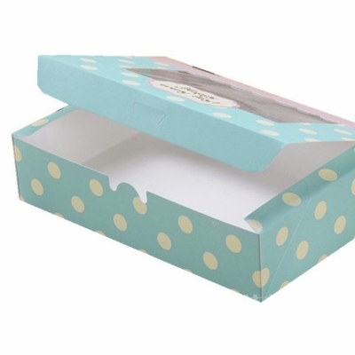 Коробочка с окном Горох 21*13,5*5 см