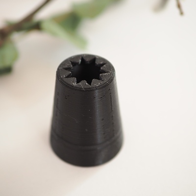 Насадка пластиковая Звезда, 1.5х.3.5 см