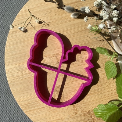 Вырубка Петушок, 9х9 см