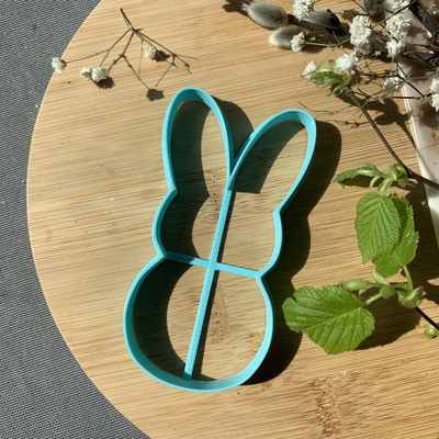 Вырубка Кролик, 10х5 см