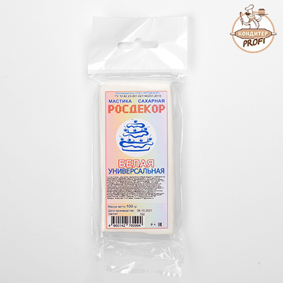 Мастика Росдекор универсальная, белая, 100 гр