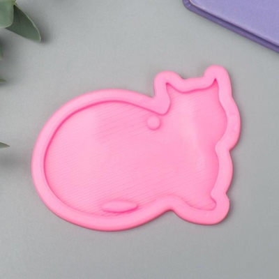 Молд силиконовый Кошечка, 6.1х8.1х0.7 см