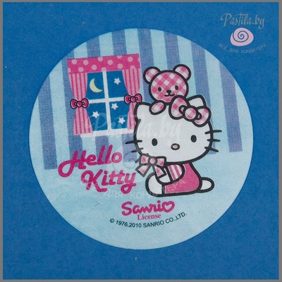 Вафельная картинка Hello Kitty № 1, 14,5 см