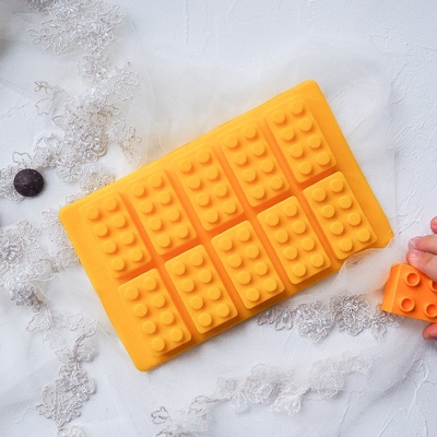 Силиконовая форма для выпечки Лего