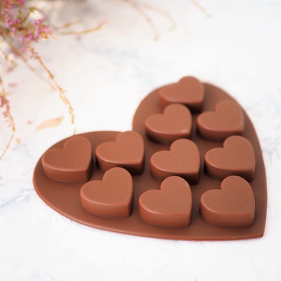 Силиконовая форма для шоколадных конфет  Сердца
