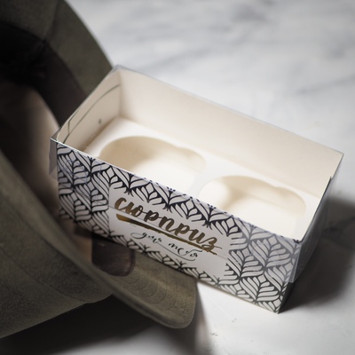 Коробка для капкейка Сюрприз для тебя, 16 × 8 × 7,5 см