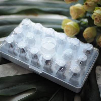 Набор кондитерских насадок с адаптером (16 штук)